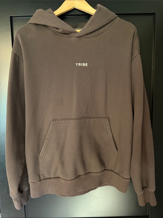 Tribe Kelley Tops - TRIBE KELLEY Butter Hoodie - Oxford Brown